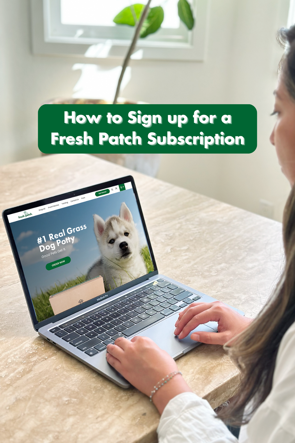 How to Sign Up for a Fresh Patch Dog Grass Subscription