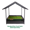 Fresh Patch Dog Cabana with Standard Fresh Patch Grass