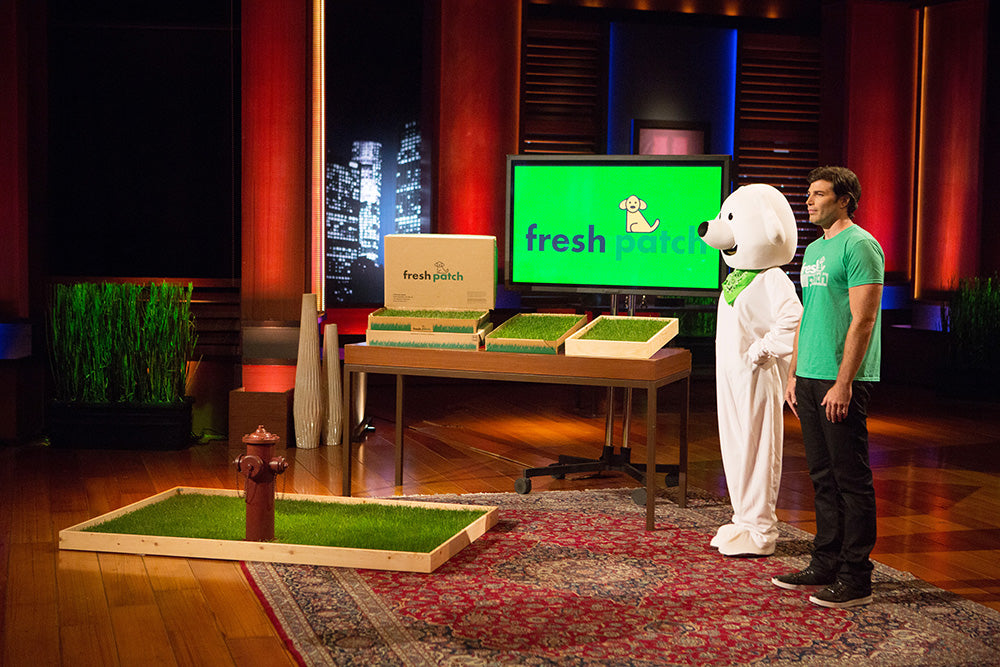 Load video: Fresh Patch on Shark Tank Video
