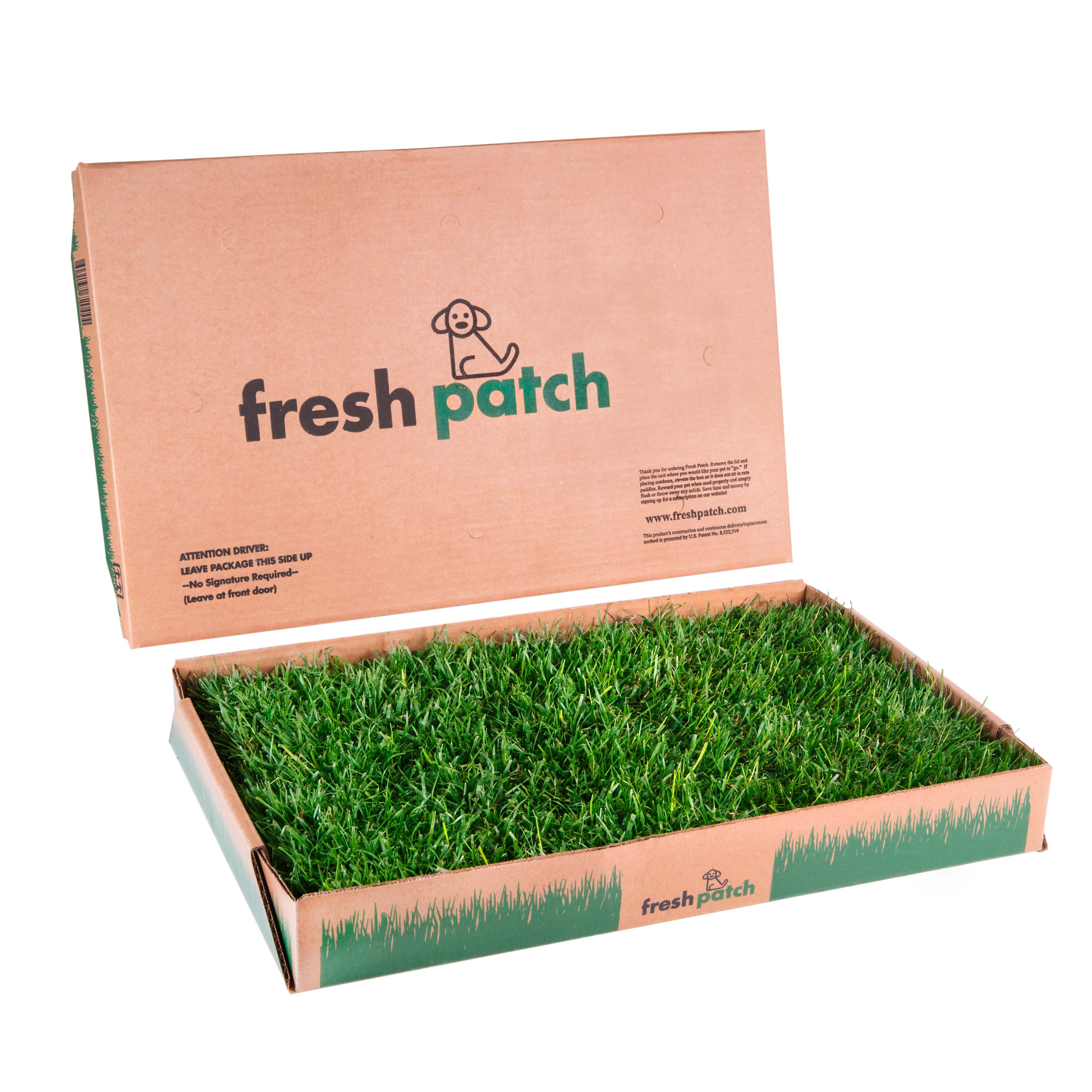Fresh Patch Standard Indoor Potty Grass for Dogs Real Grass Eco Friendly Subscribe Save Dog Pee Pad